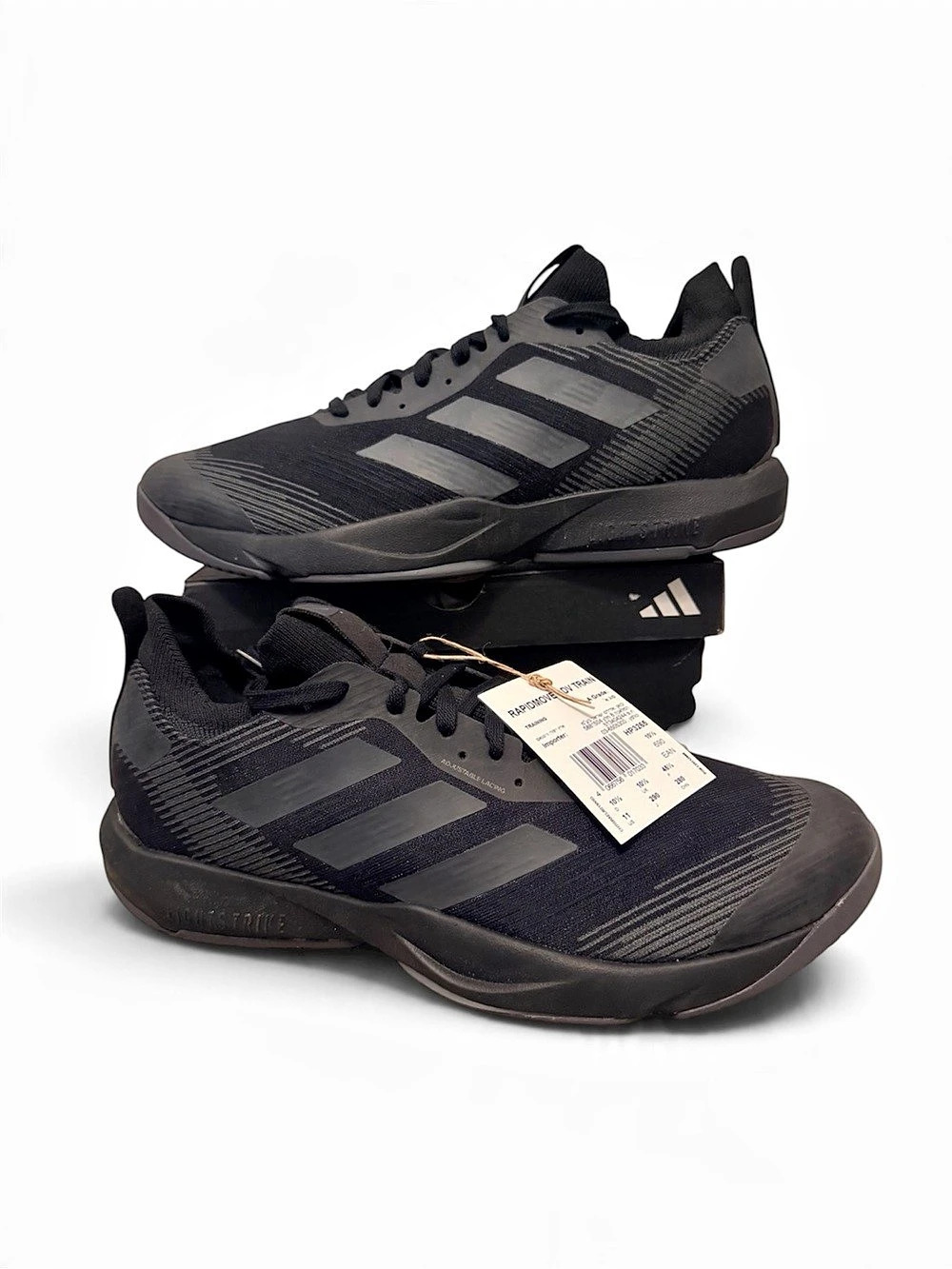 NEW adidas Rapidmove ADV Trainer HP3265 Black Men's 11 Women’s 12.5